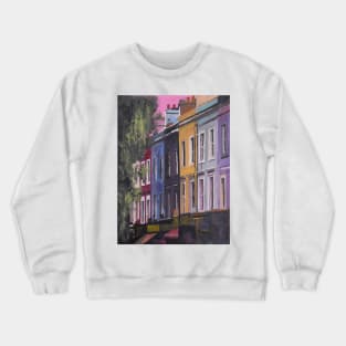 Beautiful Houses In Portobello Road Crewneck Sweatshirt